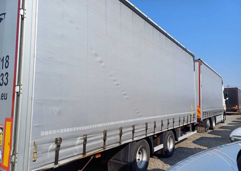 Camión lona DAF XF 480 SUPER SPACE CAB / ZESTAW TANDEM PRZEJAZDOWY 120m3: foto 14