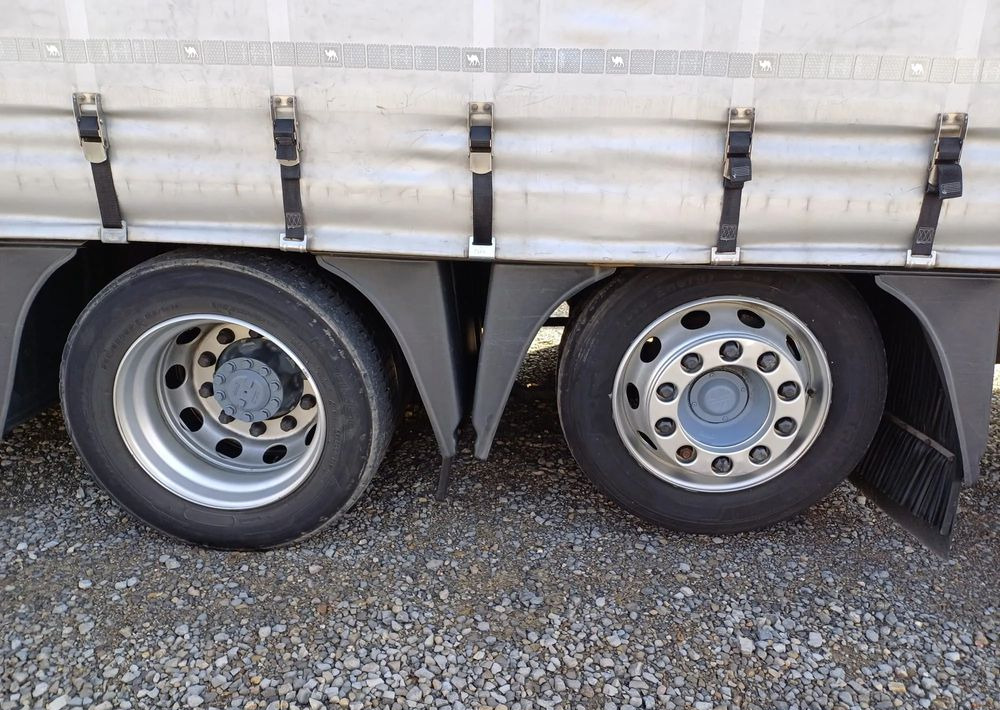 Camión lona DAF XF 480 SUPER SPACE CAB / ZESTAW TANDEM PRZEJAZDOWY 120m3: foto 17