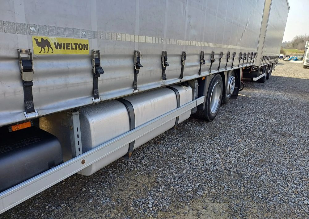 Camión lona DAF XF 480 SUPER SPACE CAB / ZESTAW TANDEM PRZEJAZDOWY 120m3: foto 16