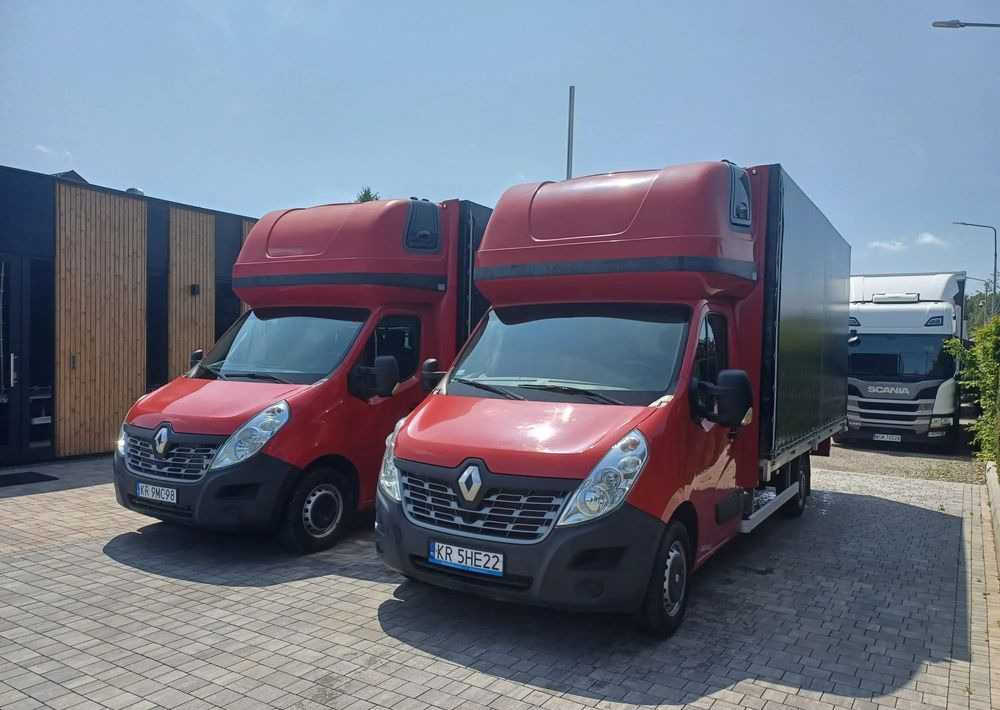 Renault Master 10 palet 170 KM PODUSZKI +KOMPRESOR - Furgoneta con lona: foto 1 Renault Master 10 palet 170 KM PODUSZKI +KOMPRESOR - Furgoneta con lona: foto 1