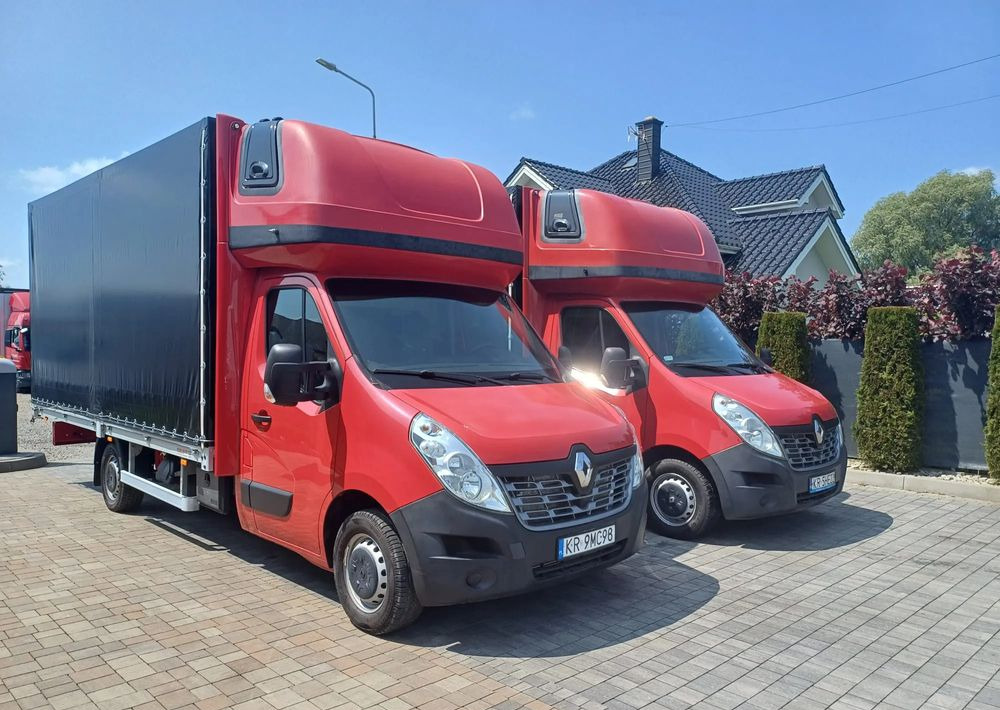 Renault Master 10 palet 170 KM PODUSZKI +KOMPRESOR - Furgoneta con lona: foto 3 Renault Master 10 palet 170 KM PODUSZKI +KOMPRESOR - Furgoneta con lona: foto 3