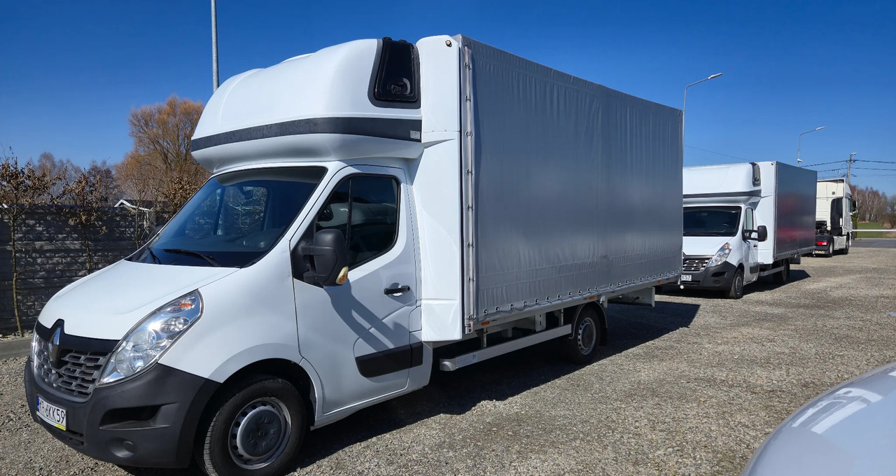 Renault Master 2x +zabudowa 12 palet-reg wysokości Spanie XXL - Furgoneta con lona: foto 2 Renault Master 2x +zabudowa 12 palet-reg wysokości Spanie XXL - Furgoneta con lona: foto 2