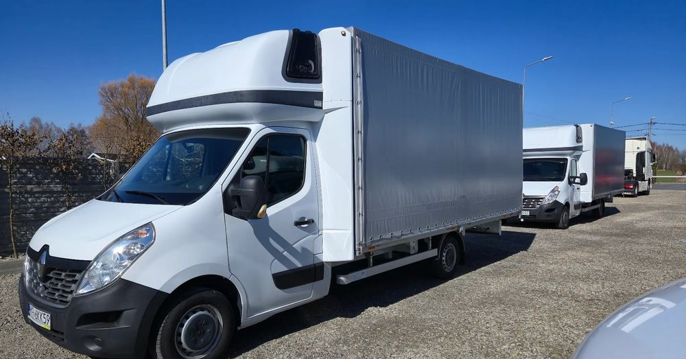 Renault Master 2x +zabudowa 12 palet-reg wysokości Spanie XXL - Furgoneta con lona: foto 2 Renault Master 2x +zabudowa 12 palet-reg wysokości Spanie XXL - Furgoneta con lona: foto 2