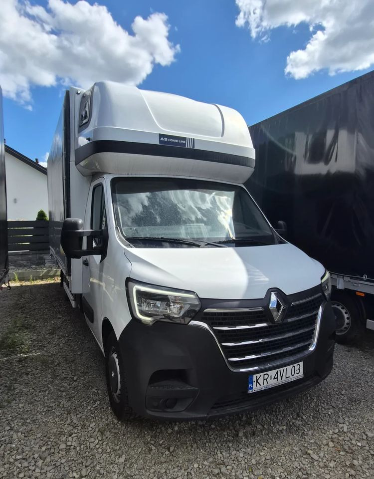 Renault Master IV 10 PALET zaw.poduszki 2021r EURO 6 - Furgoneta con lona: foto 1 Renault Master IV 10 PALET zaw.poduszki 2021r EURO 6 - Furgoneta con lona: foto 1
