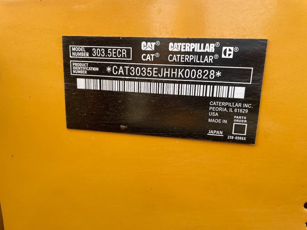 CAT 303 - Miniexcavadora: foto 2 CAT 303 - Miniexcavadora: foto 2