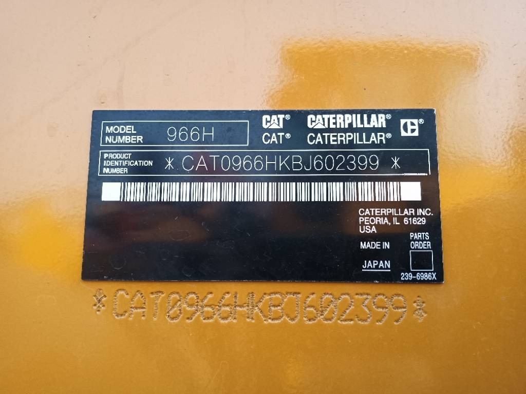 CAT 966 H - Cargadora de ruedas: foto 2 CAT 966 H - Cargadora de ruedas: foto 2