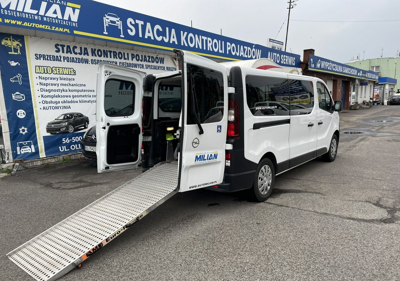 Opel Vivaro III Vivaro dla Niepełnosprawnych Inwalida Rampa na 2 Wózki 2019 PFRON - Coche: foto 1 Opel Vivaro III Vivaro dla Niepełnosprawnych Inwalida Rampa na 2 Wózki 2019 PFRON - Coche: foto 1