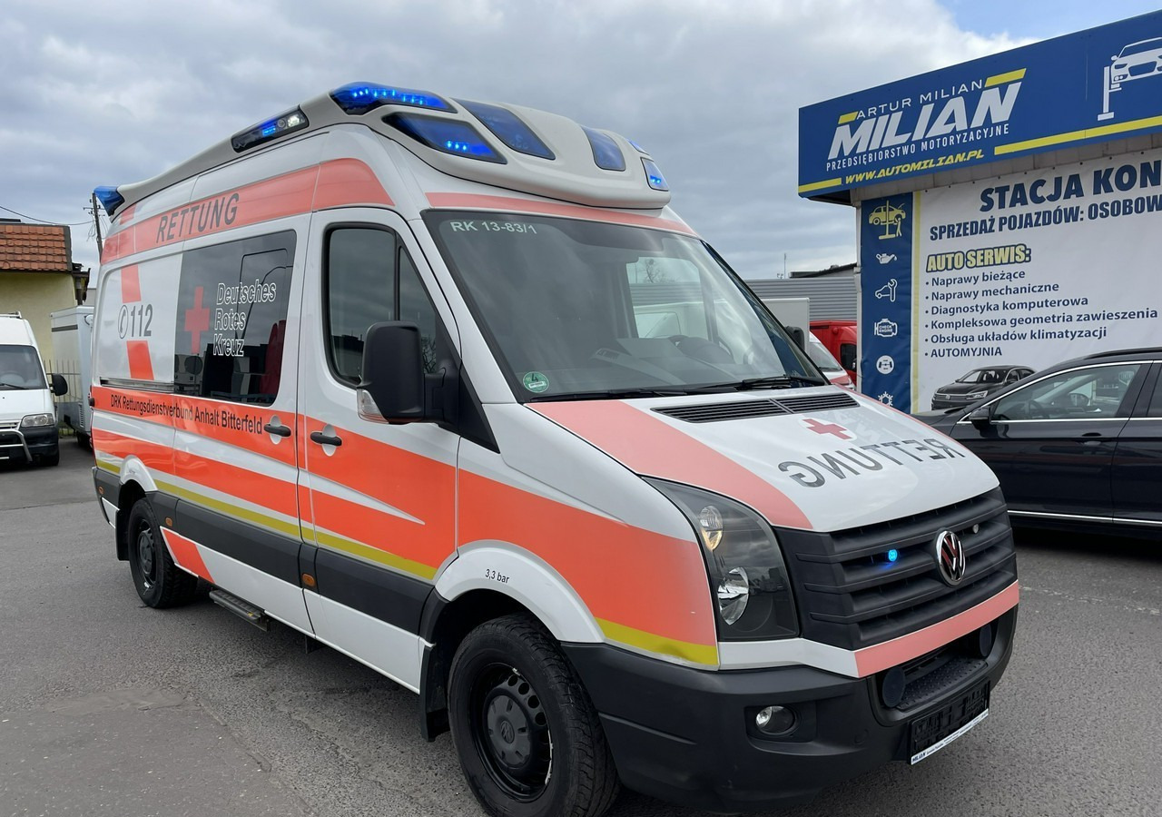 Volkswagen Crafter Crafter 2.0-163KM Karetka Ambulans Wyposażony Model 2016 - Ambulancia: foto 1 Volkswagen Crafter Crafter 2.0-163KM Karetka Ambulans Wyposażony Model 2016 - Ambulancia: foto 1