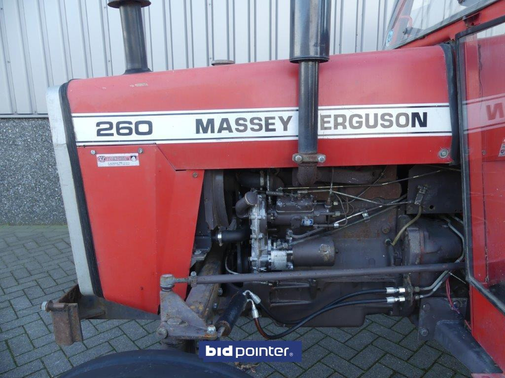 Tractor Massey Ferguson 260 with 4226 Hours and powersteering: foto 16