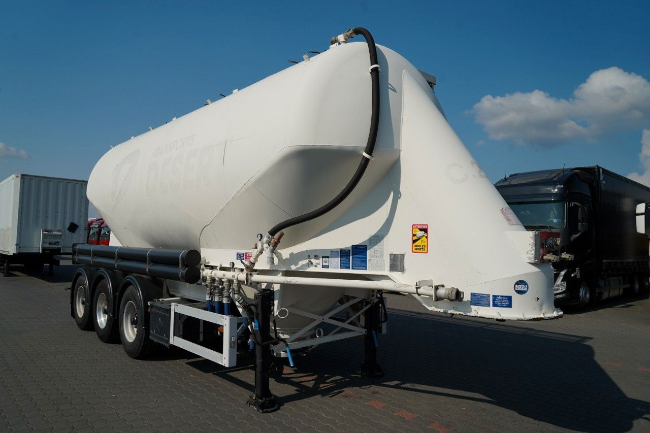 Feldbinder / CEMENTONACZEPA / 3 KOMORY / 36 000 - Semirremolque silo: foto 1 Feldbinder / CEMENTONACZEPA / 3 KOMORY / 36 000 - Semirremolque silo: foto 1