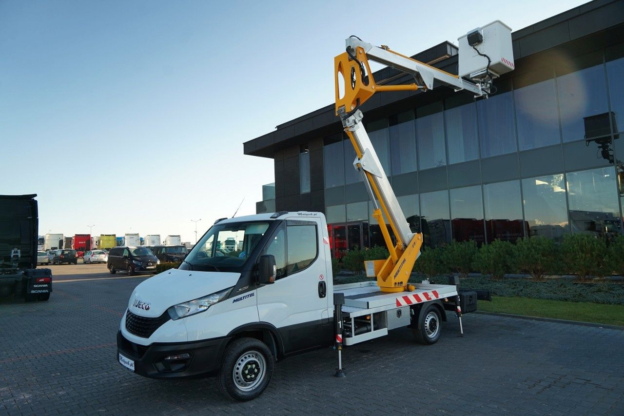 Camión con plataforma elevadora Iveco DAILY 35-140 / ZWYŻKA / PODNOŚNIK KOSZOWY MULTIT: foto 6