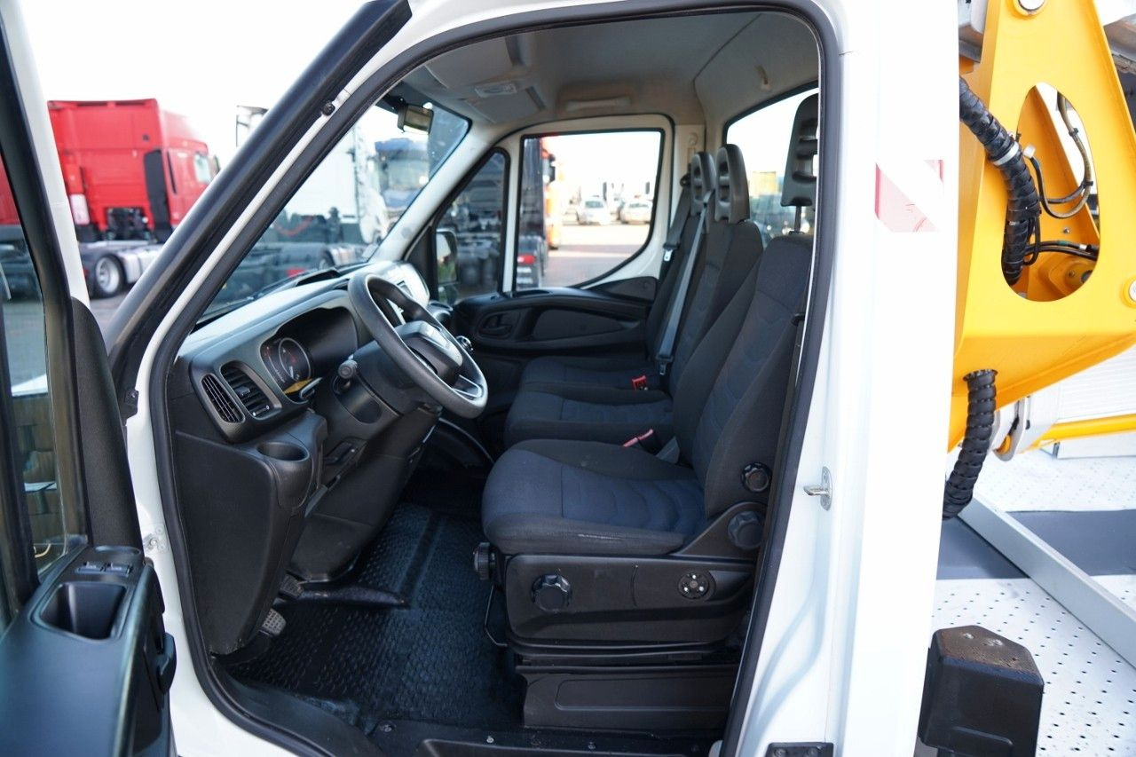 Camión con plataforma elevadora Iveco DAILY 35-140 / ZWYŻKA / PODNOŚNIK KOSZOWY MULTIT: foto 29