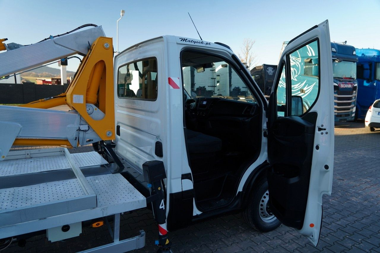 Camión con plataforma elevadora Iveco DAILY 35-140 / ZWYŻKA / PODNOŚNIK KOSZOWY MULTIT: foto 40