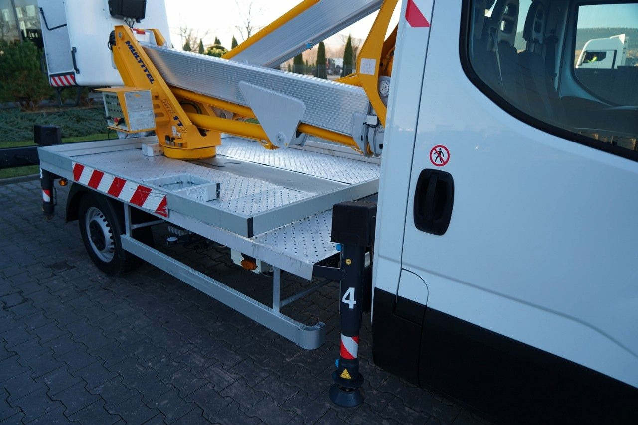 Camión con plataforma elevadora Iveco DAILY 35-140 / ZWYŻKA / PODNOŚNIK KOSZOWY MULTIT: foto 23