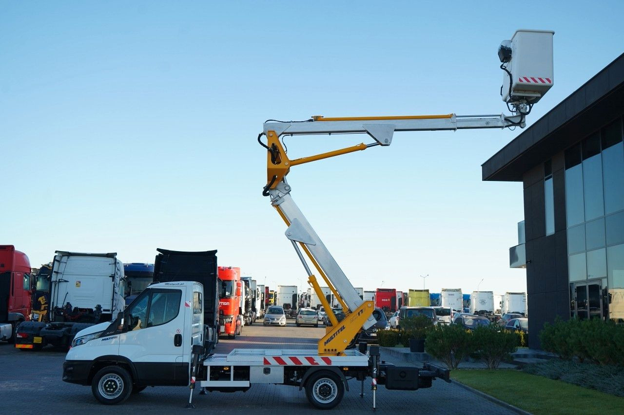 Camión con plataforma elevadora Iveco DAILY 35-140 / ZWYŻKA / PODNOŚNIK KOSZOWY MULTIT: foto 7