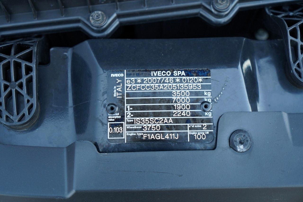 Camión con plataforma elevadora Iveco DAILY 35-140 / ZWYŻKA / PODNOŚNIK KOSZOWY MULTIT: foto 42