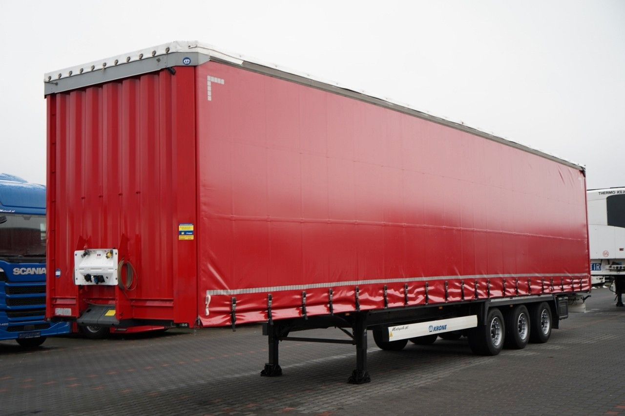 Krone FIRANKA / MEGA / OŚ PODNOSZONA / LOW DECK / - Semirremolque lona: foto 1 Krone FIRANKA / MEGA / OŚ PODNOSZONA / LOW DECK / - Semirremolque lona: foto 1