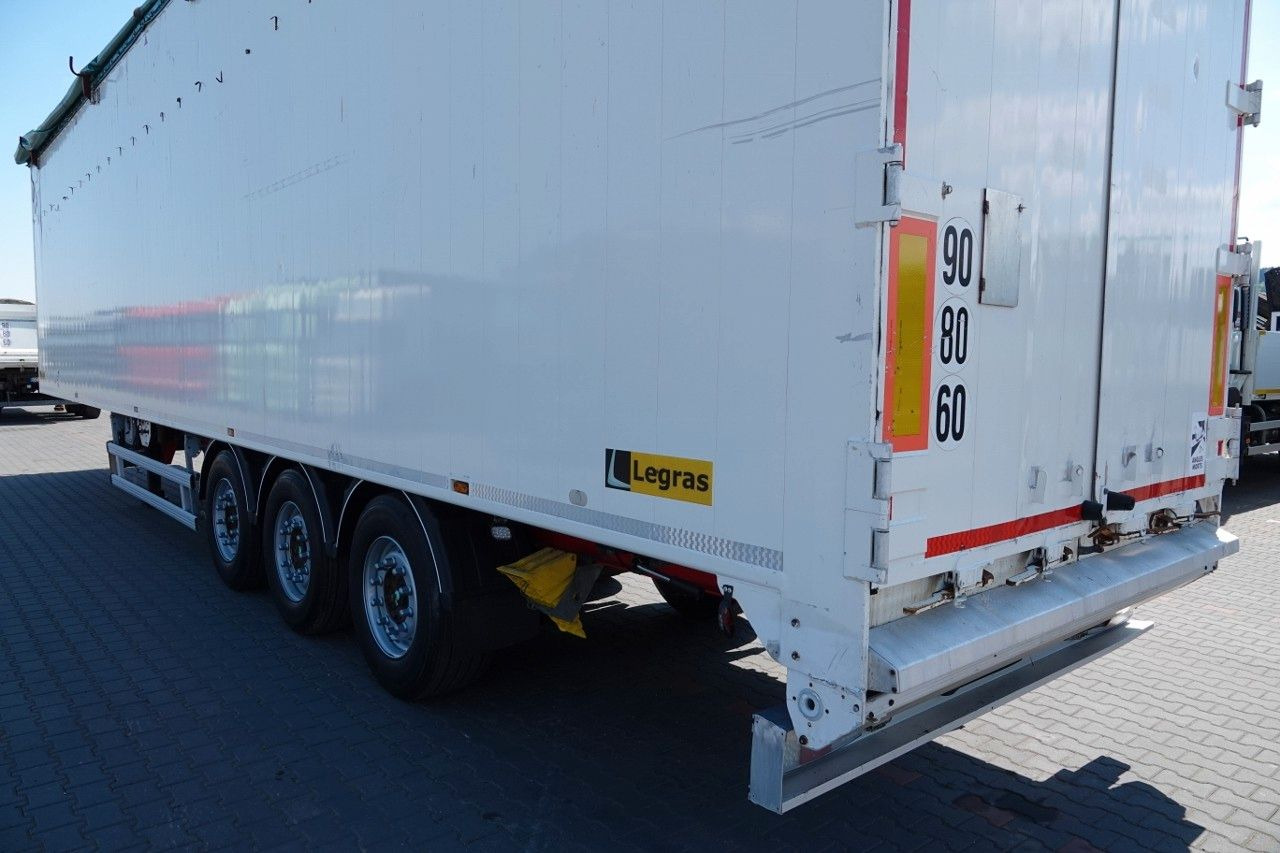 Semirremolque piso movil Legras RUCHOMA PODŁOGA / WALKING FLOOR / 98 m3 / OPONY: foto 7