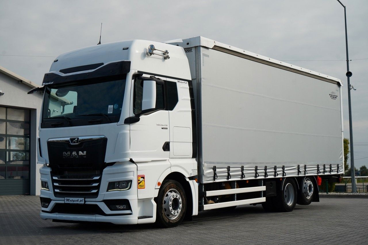 MAN TGX 26.470 / 6x2 / FIRANKA / SOLÓWKA / 6x2 / 12 - Camión lona: foto 1 MAN TGX 26.470 / 6x2 / FIRANKA / SOLÓWKA / 6x2 / 12 - Camión lona: foto 1