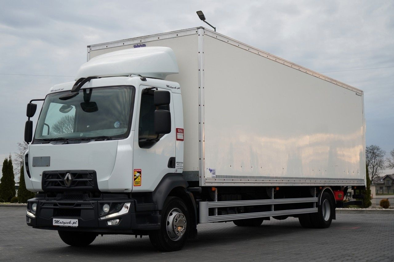 Renault D 210 / 4x2 / KONTENER / 8,6 M / MOCNA PODŁOGA - Camión caja cerrada: foto 4 Renault D 210 / 4x2 / KONTENER / 8,6 M / MOCNA PODŁOGA - Camión caja cerrada: foto 4