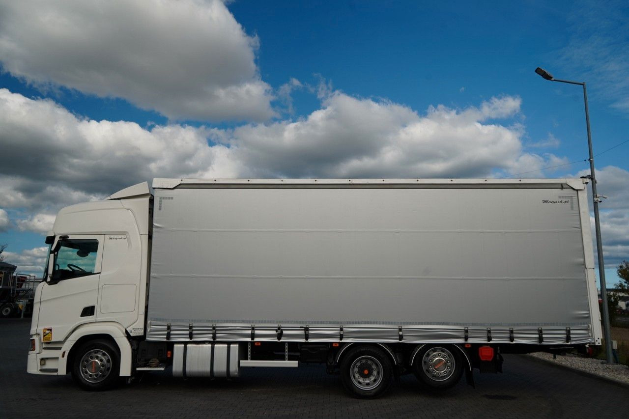 Scania R 450 / MEGA / 6x2 / FIRANKA - 8,2 m / SOLÓWKA / - Camión lona: foto 3 Scania R 450 / MEGA / 6x2 / FIRANKA - 8,2 m / SOLÓWKA / - Camión lona: foto 3