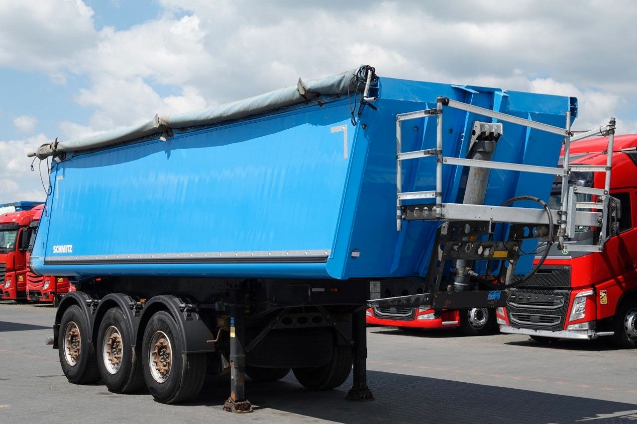 Schmitz Cargobull WYWROTKA 28 M3 / ALUMINIOWA / OŚ PODNOSZONA - Semirremolque volquete: foto 1 Schmitz Cargobull WYWROTKA 28 M3 / ALUMINIOWA / OŚ PODNOSZONA - Semirremolque volquete: foto 1