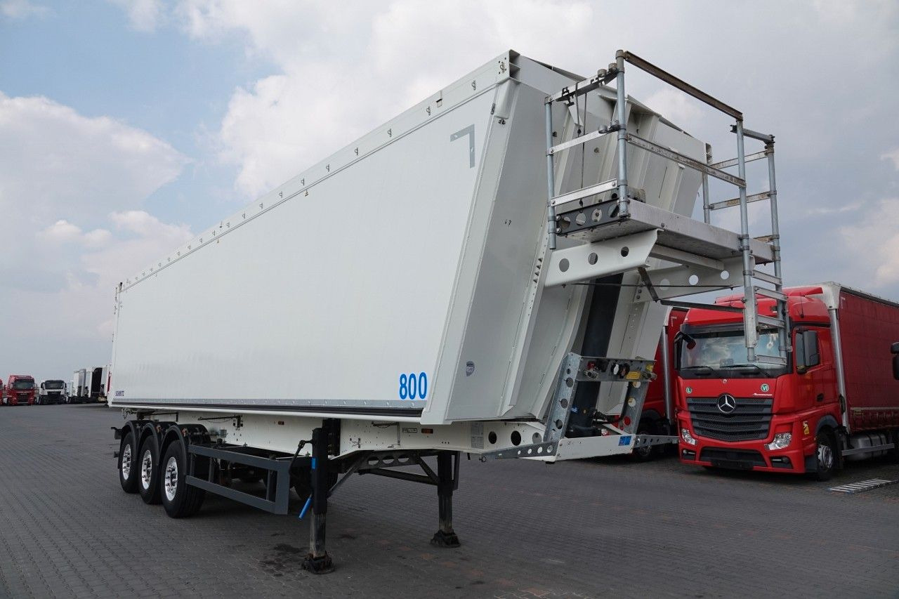 Schmitz Cargobull WYWROTKA 60 M3 / ALUMINIOWA / KLAPO-DRZWI / OŚ - Semirremolque volquete: foto 5 Schmitz Cargobull WYWROTKA 60 M3 / ALUMINIOWA / KLAPO-DRZWI / OŚ - Semirremolque volquete: foto 5