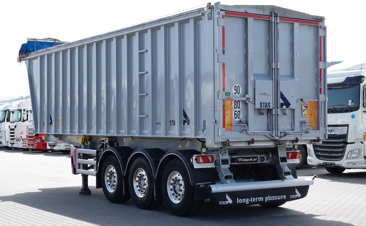 Stas WYWROTKA 43 m3 / ALUMINIOWA / OŚ PODNOSZONA / - Semirremolque volquete: foto 3 Stas WYWROTKA 43 m3 / ALUMINIOWA / OŚ PODNOSZONA / - Semirremolque volquete: foto 3