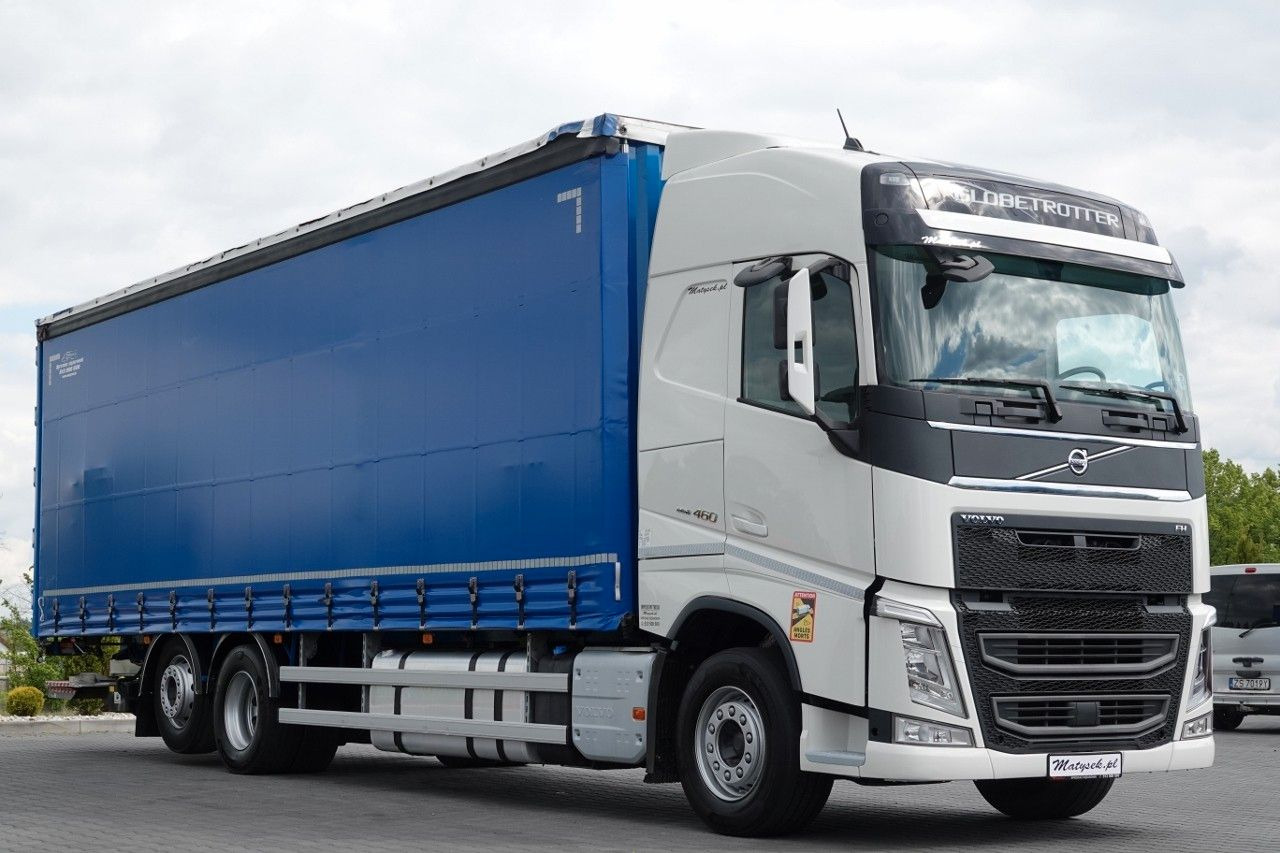 Volvo FH 460 / 6X2 / SOLÓWKA / FIRANKA 9.45 M / I-PARK - Camión lona: foto 4 Volvo FH 460 / 6X2 / SOLÓWKA / FIRANKA 9.45 M / I-PARK - Camión lona: foto 4