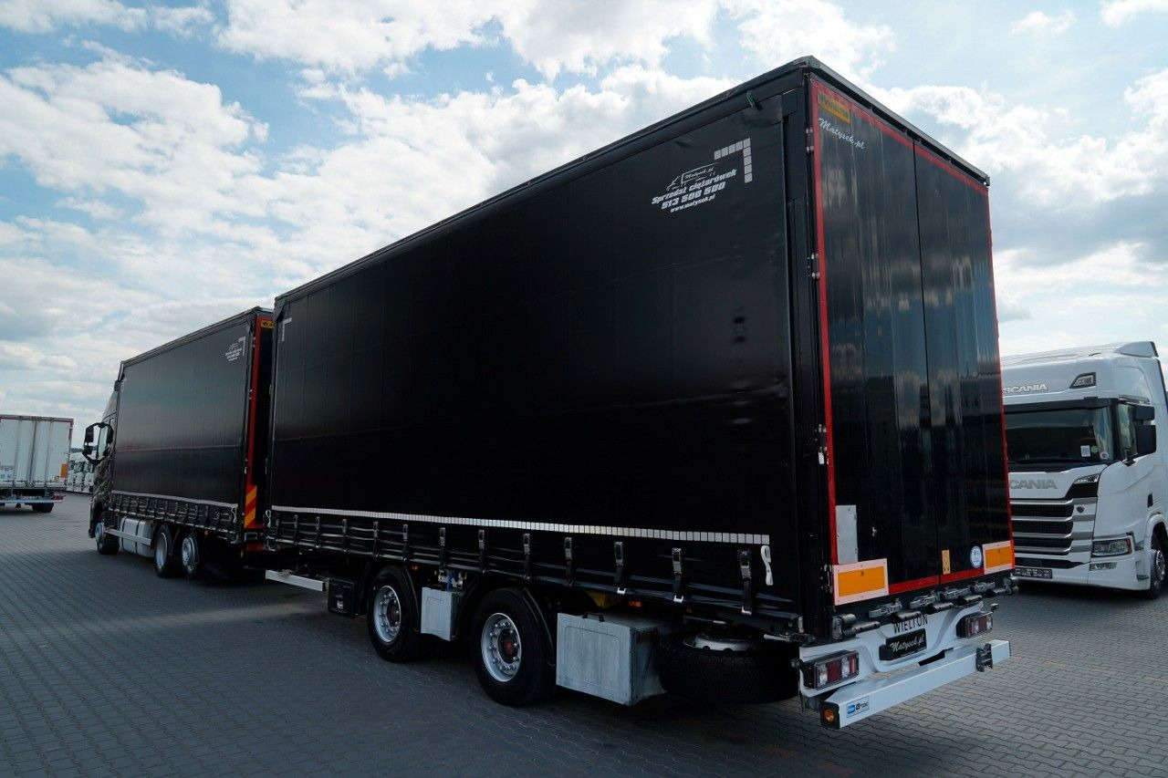 Volvo FH 460 / I-SAVE / XXL / ZESTAW TANDEM PRZEJAZDOW - Camión lona: foto 3 Volvo FH 460 / I-SAVE / XXL / ZESTAW TANDEM PRZEJAZDOW - Camión lona: foto 3