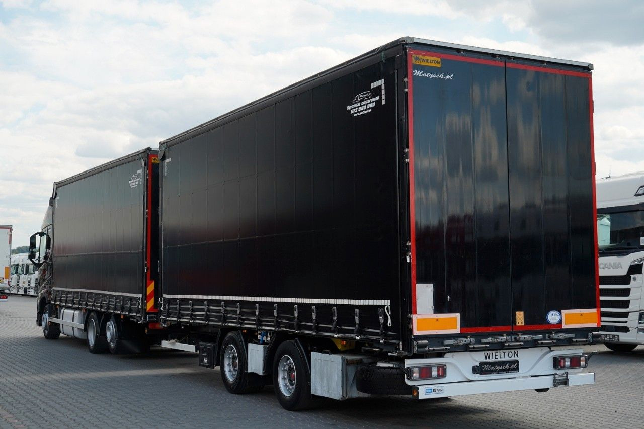 Volvo FH 460 / I-SAVE / XXL / ZESTAW TANDEM PRZEJAZDOW - Camión lona: foto 4 Volvo FH 460 / I-SAVE / XXL / ZESTAW TANDEM PRZEJAZDOW - Camión lona: foto 4