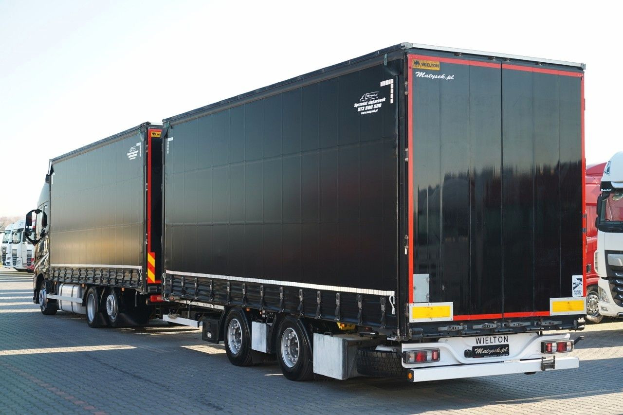 Volvo FH 460 / ZESTAW TANDEM / 120 M3 / PRZEJAZDOWY / - Camión lona: foto 2 Volvo FH 460 / ZESTAW TANDEM / 120 M3 / PRZEJAZDOWY / - Camión lona: foto 2