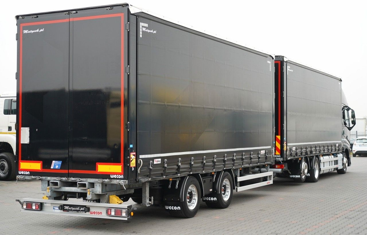Volvo FH 500 /XXL / ZESTAW TANDEM PRZEJAZDOWY 120 M3 / - Camión lona, Remolque con toldo: foto 4 Volvo FH 500 /XXL / ZESTAW TANDEM PRZEJAZDOWY 120 M3 / - Camión lona, Remolque con toldo: foto 4