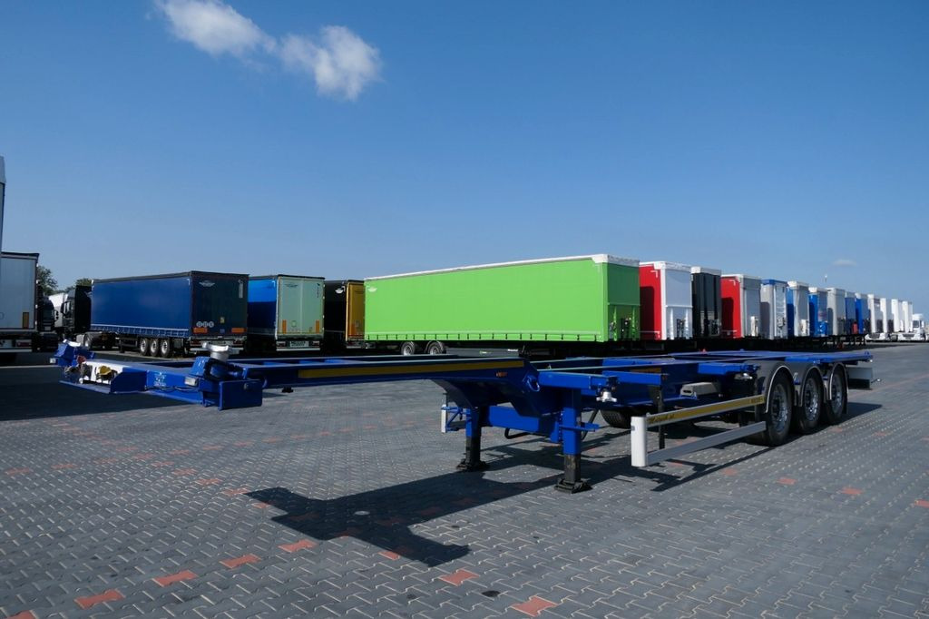 Wielton CHASISS / FOR CONTAINERS / LIFTED AXLE / SAF / - Semirremolque portacontenedore/ Intercambiable: foto 3 Wielton CHASISS / FOR CONTAINERS / LIFTED AXLE / SAF / - Semirremolque portacontenedore/ Intercambiable: foto 3