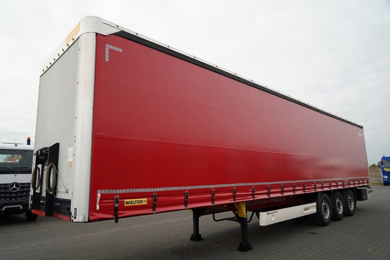 Wielton FIRANKA STANDARD / MULDA DO STALI - 9 M / OŚ PO - Semirremolque lona: foto 2 Wielton FIRANKA STANDARD / MULDA DO STALI - 9 M / OŚ PO - Semirremolque lona: foto 2
