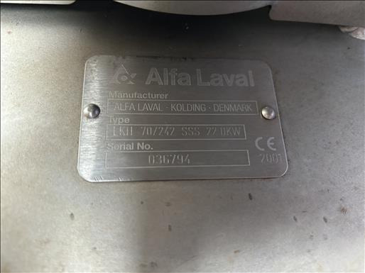 Alfa Laval LKH70 Centrifugal pump - Maquinaria de alimentación: foto 5 Alfa Laval LKH70 Centrifugal pump - Maquinaria de alimentación: foto 5
