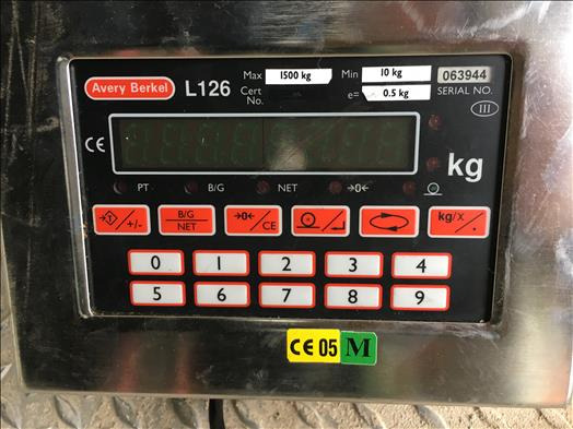Avery Berkel L126 Stainless platform scale - Maquinaria de alimentación: foto 4 Avery Berkel L126 Stainless platform scale - Maquinaria de alimentación: foto 4