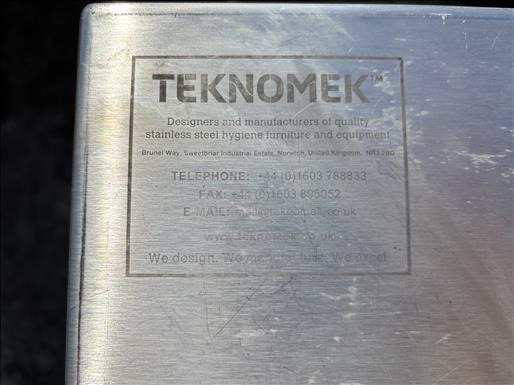 Teknomek Stainless tables - Maquinaria de alimentación: foto 4 Teknomek Stainless tables - Maquinaria de alimentación: foto 4