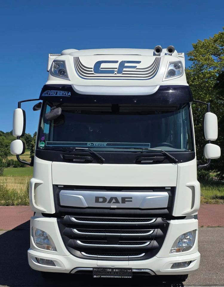 DAF CF290 / CF320 / FIRANKA / WINDA DHOLLANDIA / E6/ JEDEN WŁAŚCICIEL / SPROWADZONY / 22PALETY / 2019/ PODNOSZONY DACH / JAK NOWY - Camión lona: foto 3 DAF CF290 / CF320 / FIRANKA / WINDA DHOLLANDIA / E6/ JEDEN WŁAŚCICIEL / SPROWADZONY / 22PALETY / 2019/ PODNOSZONY DACH / JAK NOWY - Camión lona: foto 3