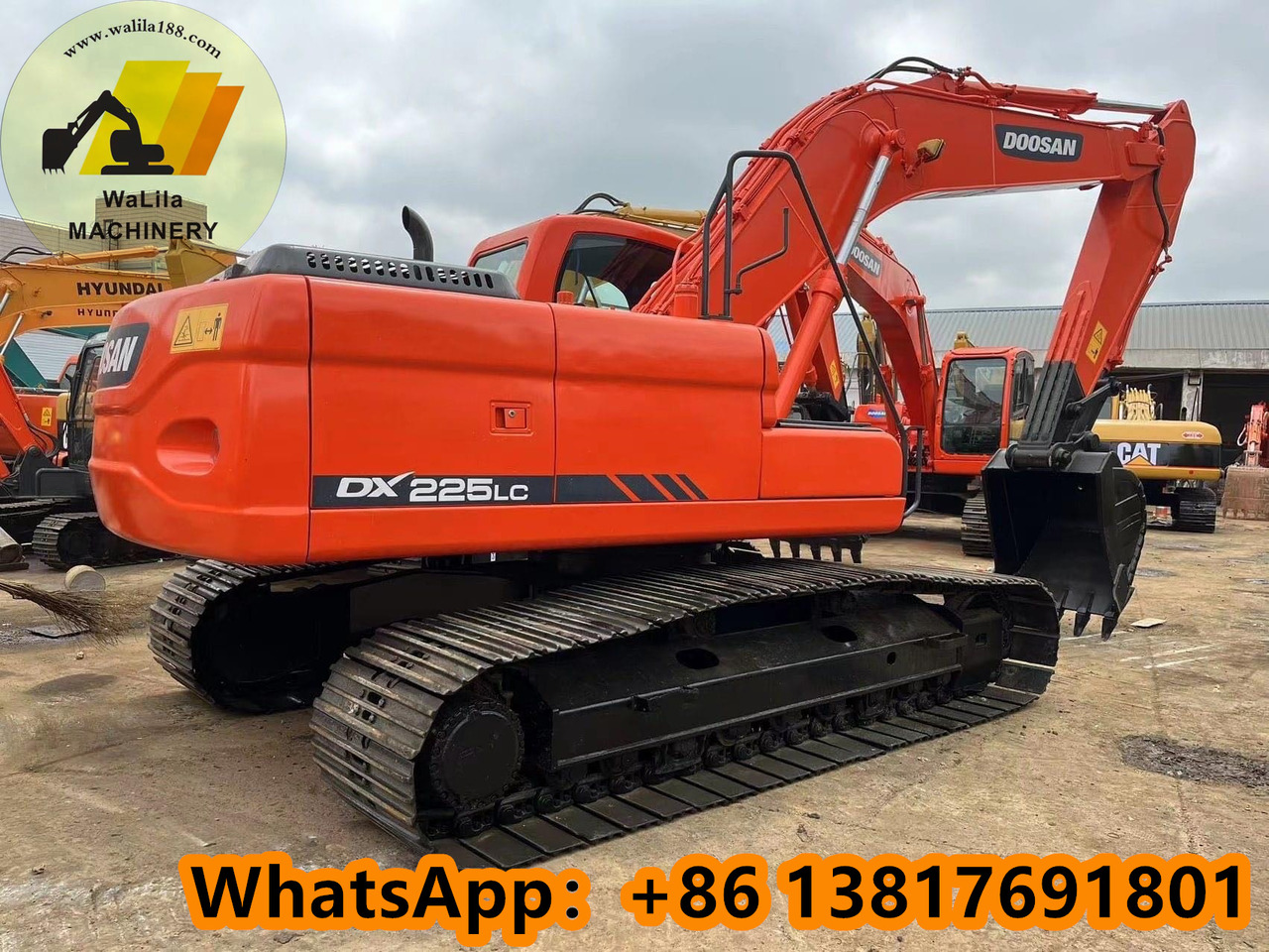 DOOSAN DX225 - Excavadora de cadenas: foto 1 DOOSAN DX225 - Excavadora de cadenas: foto 1
