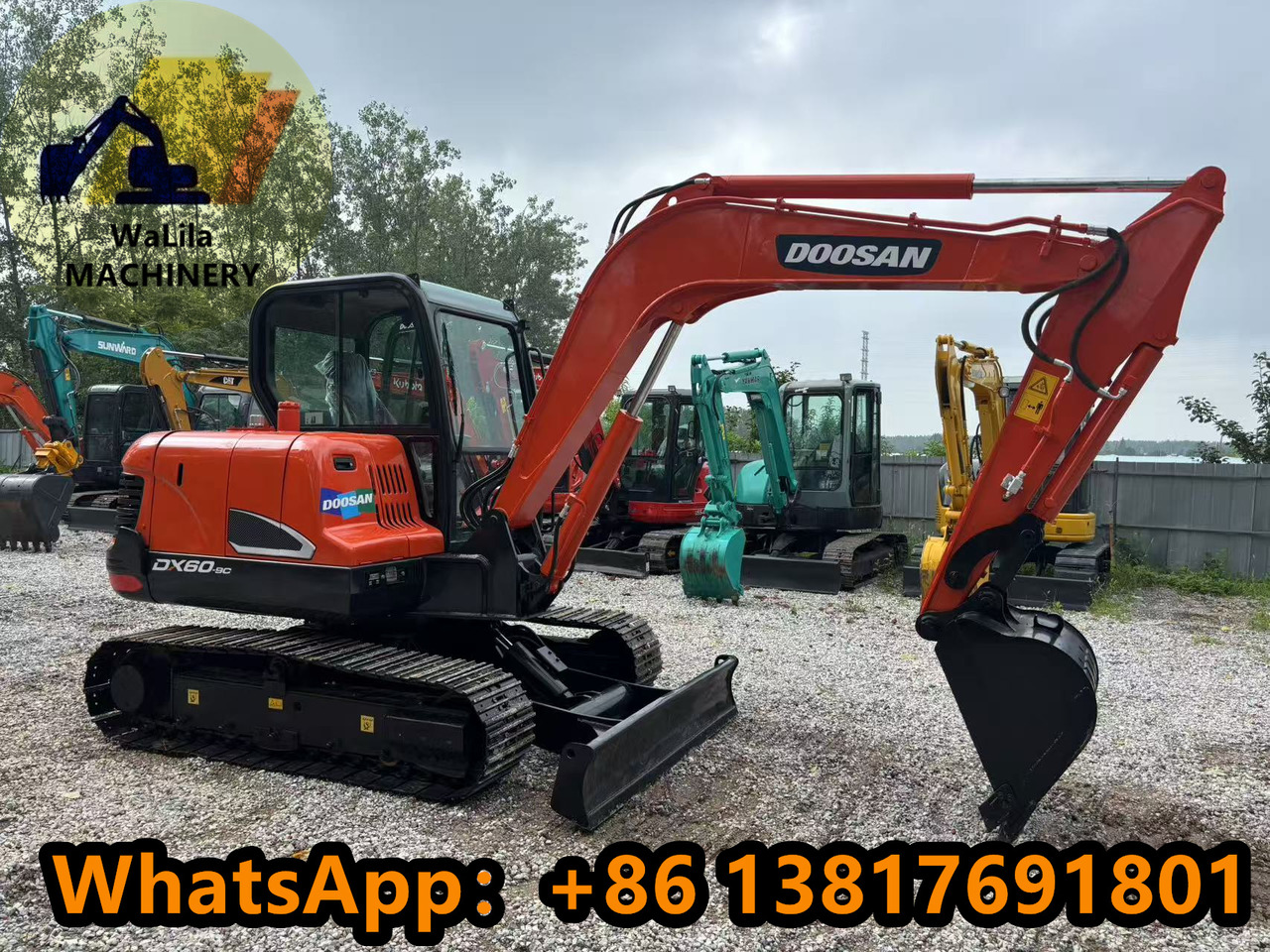 DOOSAN DX60-9 - Miniexcavadora: foto 5 DOOSAN DX60-9 - Miniexcavadora: foto 5