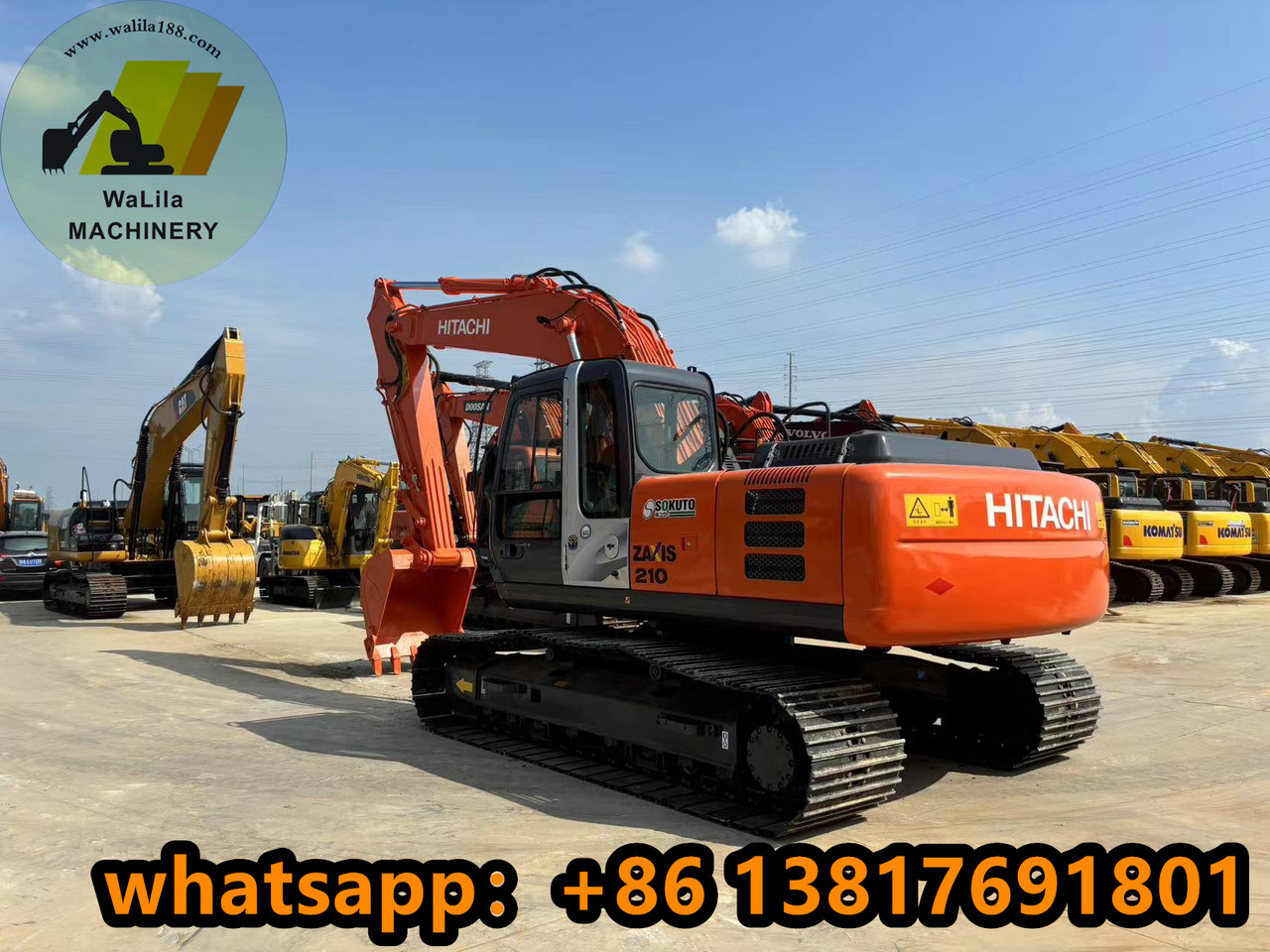 Excavadora de cadenas HITACHI Hitachi 210-3G Direct Injection Excavator: foto 8