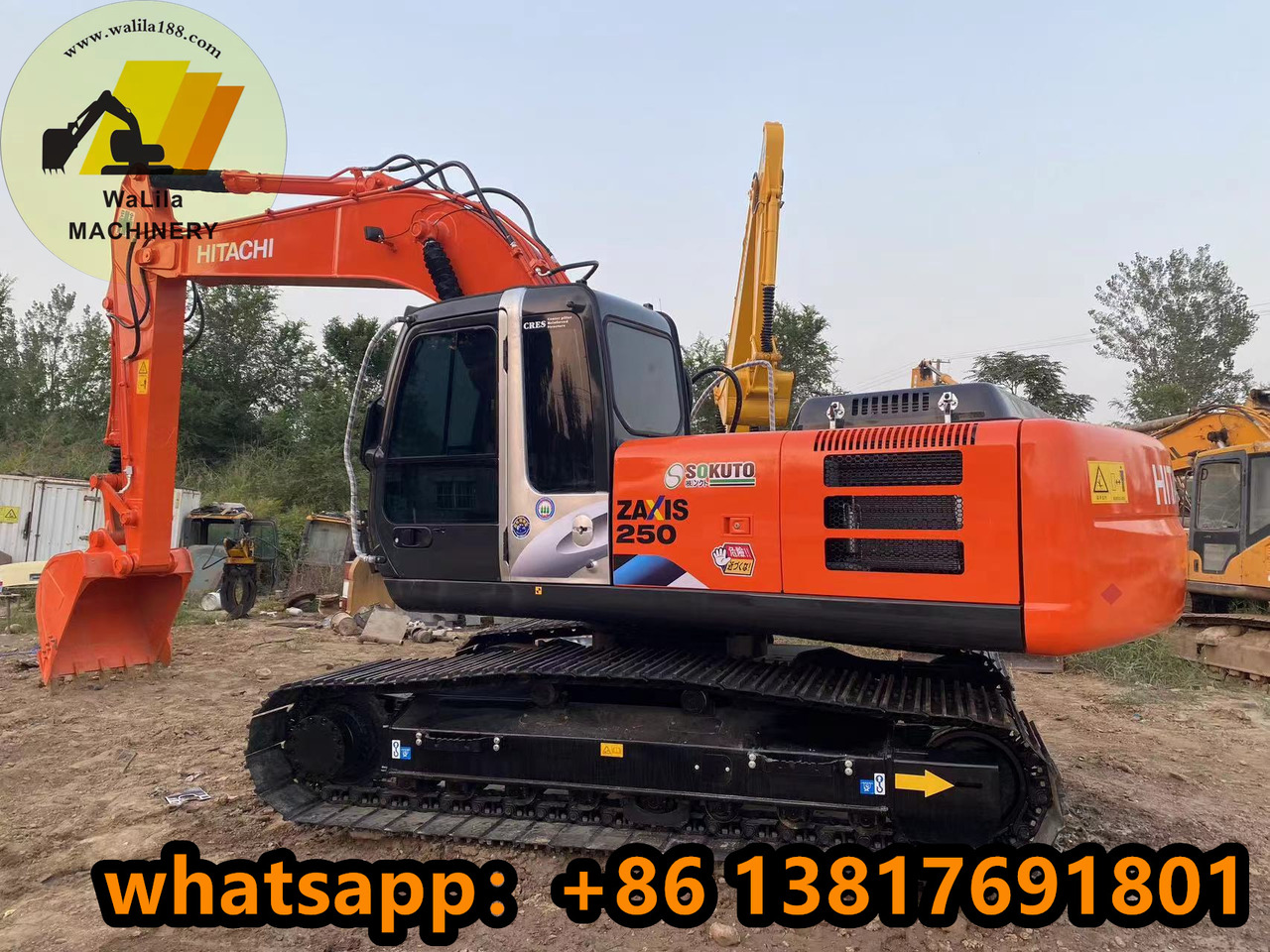 Hitachi Hitachi zx250 - Excavadora de cadenas: foto 1 Hitachi Hitachi zx250 - Excavadora de cadenas: foto 1