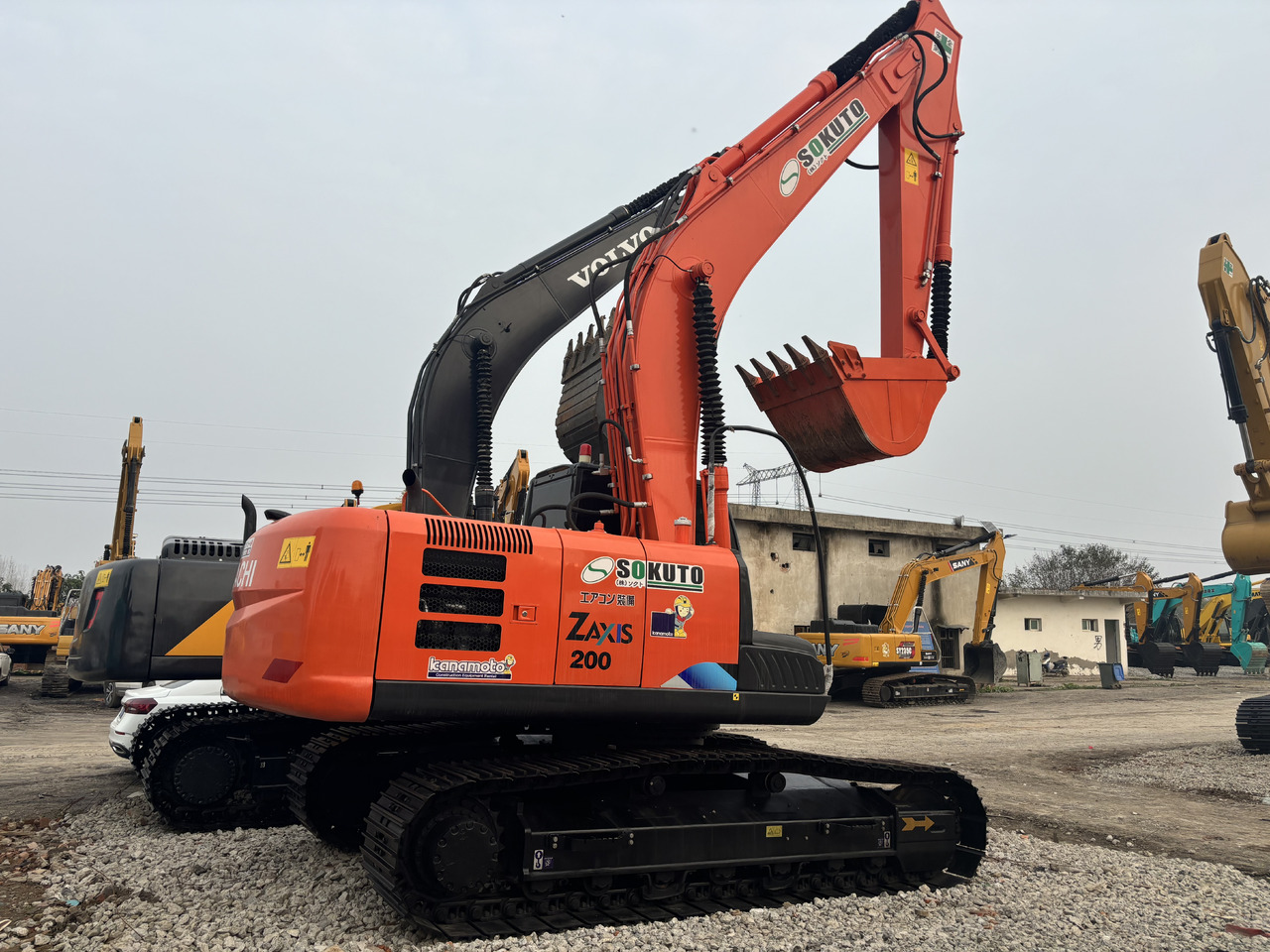 Hitachi Zx200-3 - Excavadora de cadenas: foto 1 Hitachi Zx200-3 - Excavadora de cadenas: foto 1