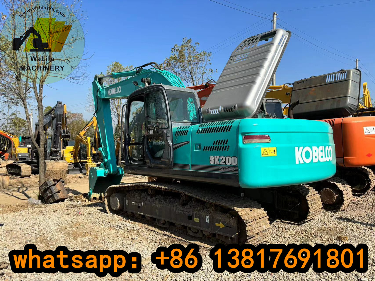 KOBELCO SK 200-8 - Excavadora de cadenas: foto 3 KOBELCO SK 200-8 - Excavadora de cadenas: foto 3