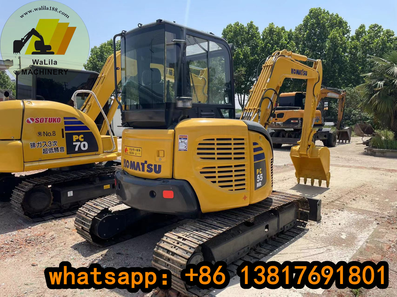 KOMATSU PC 55 MR-3 - Miniexcavadora: foto 3 KOMATSU PC 55 MR-3 - Miniexcavadora: foto 3
