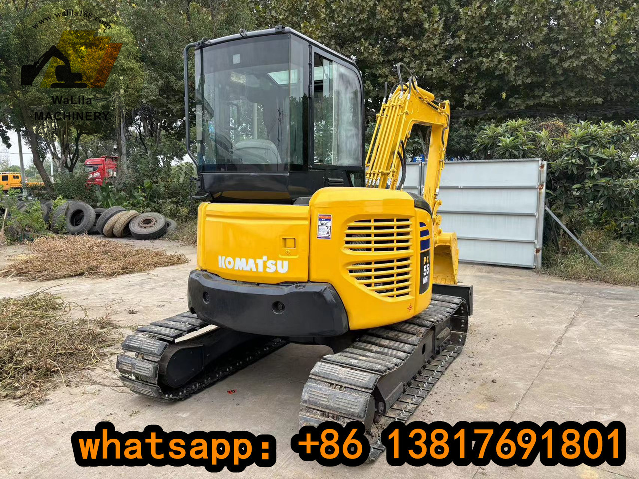 KOMATSU PC 55 MR-3 - Miniexcavadora: foto 2 KOMATSU PC 55 MR-3 - Miniexcavadora: foto 2