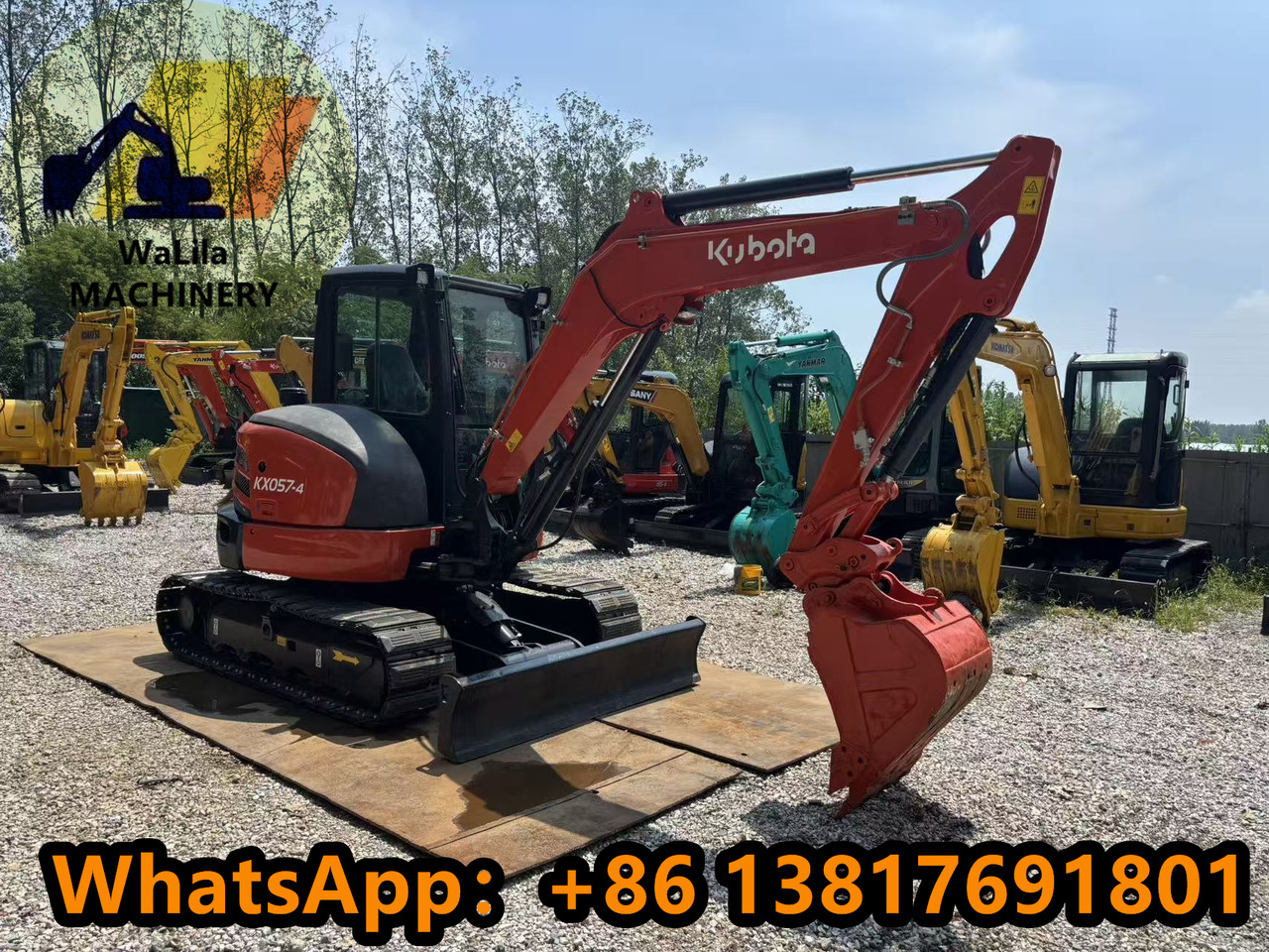 KUBOTA KX057 - Miniexcavadora: foto 5 KUBOTA KX057 - Miniexcavadora: foto 5
