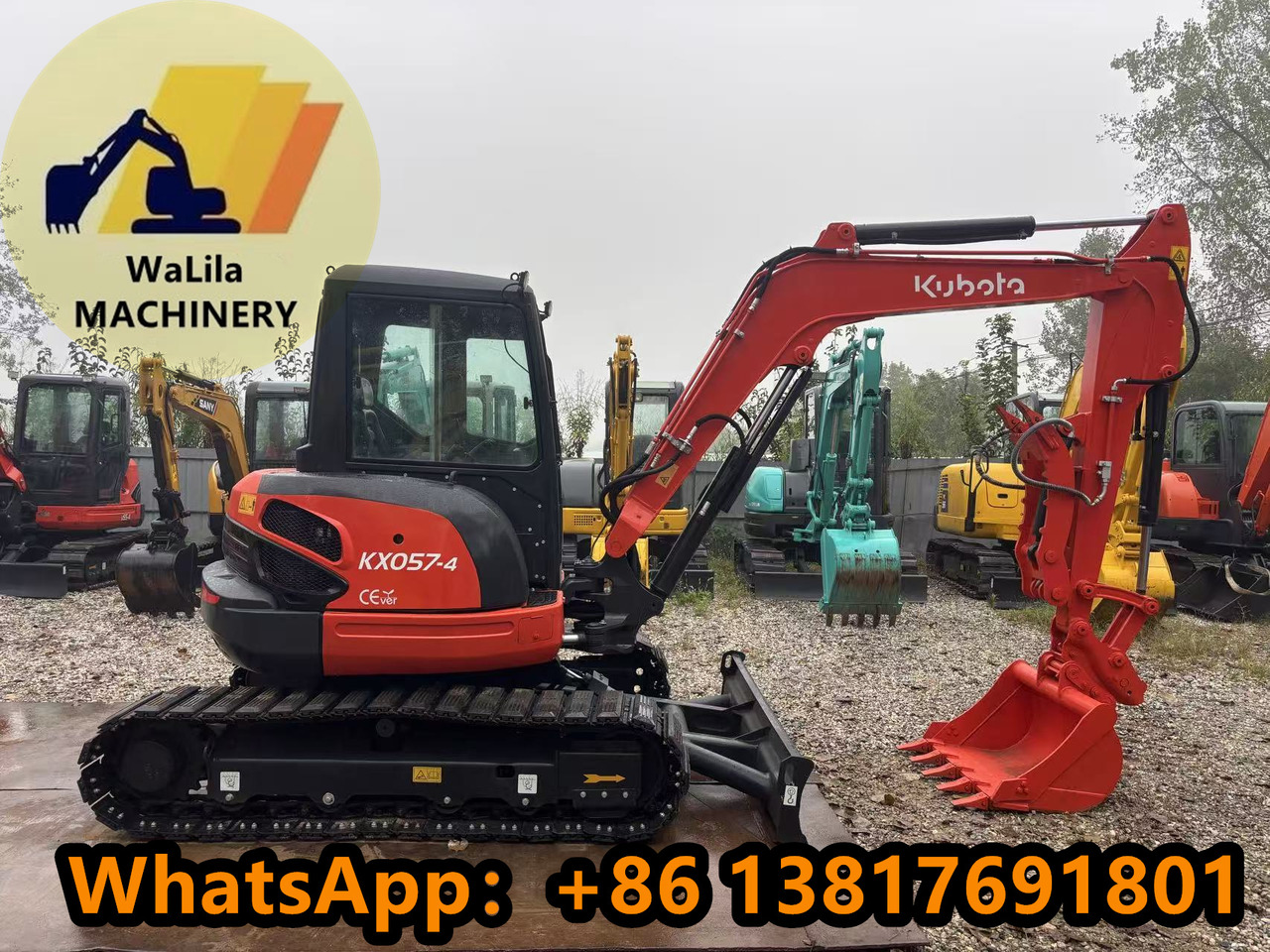 KUBOTA KX057 - Miniexcavadora: foto 1 KUBOTA KX057 - Miniexcavadora: foto 1