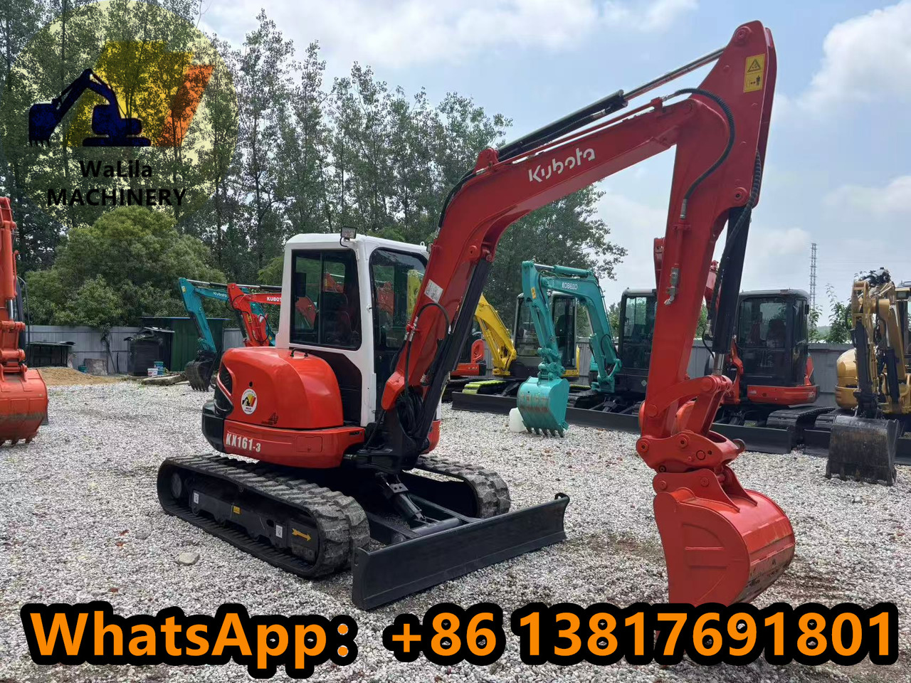 KUBOTA KX161 - Miniexcavadora: foto 3 KUBOTA KX161 - Miniexcavadora: foto 3